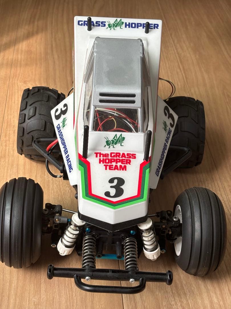 タミヤ コミカルグラスホッパー未走行　ヘックスビス使用オプション多数　電飾あり