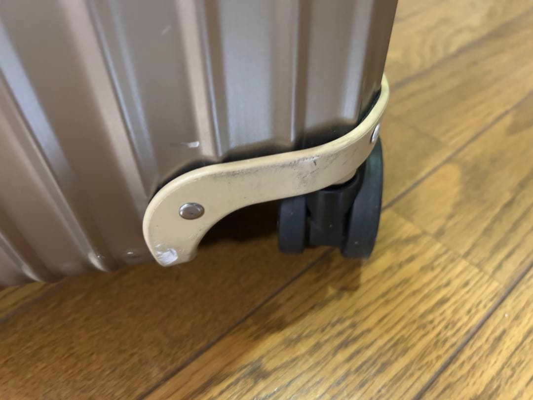 【美品】 RIMOWA TOPASチタニウム 98L 4輪