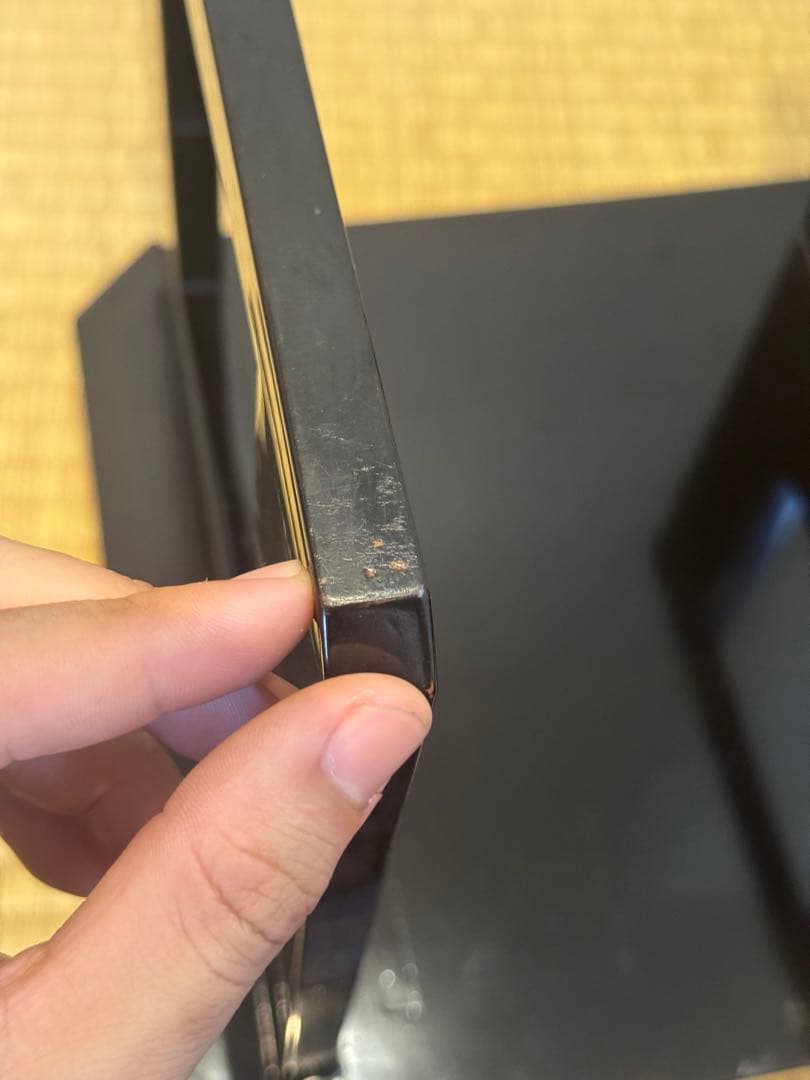 霞に若松研ぎ出し蒔絵 黒塗 脚付御膳 共箱 蔵出し品 / 輪島塗 配膳台 供物台