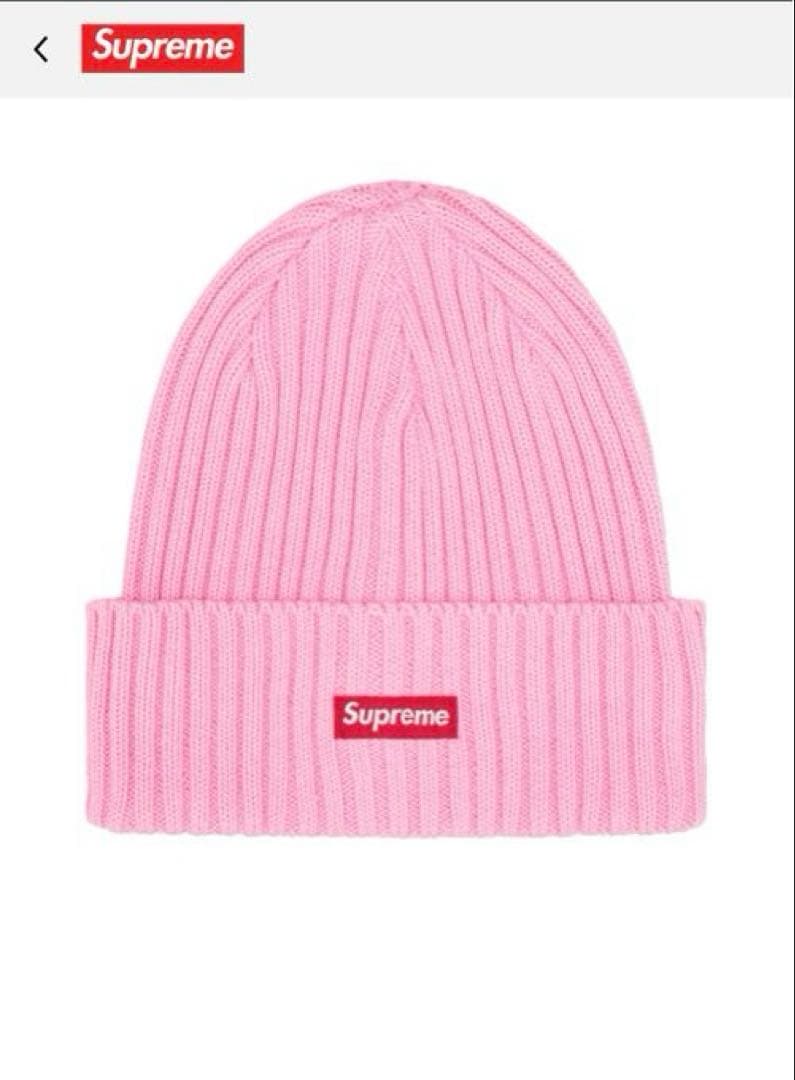 帽子 Supreme Overdyed Beanie \"Pink\" (25SS)