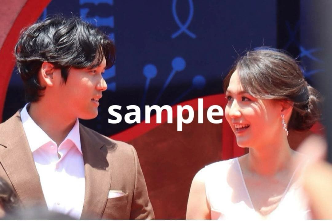 大谷翔平・真美子夫妻　レッドカーペット20選　★254   選択購入可能