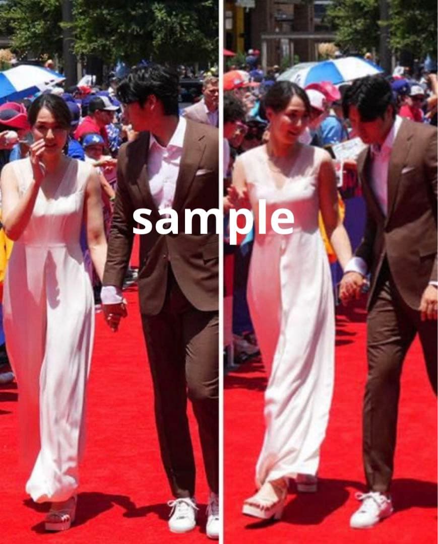 大谷翔平・真美子夫妻　レッドカーペット20選　★254   選択購入可能