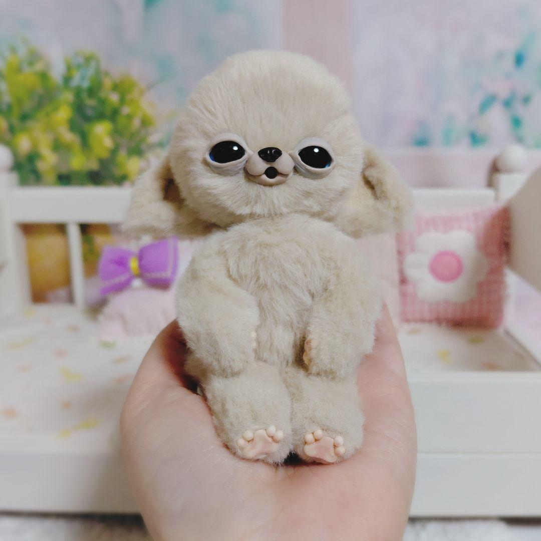 チワボボちゃん 　おしゃぶり付き　アートドール　ぬいぐるみ