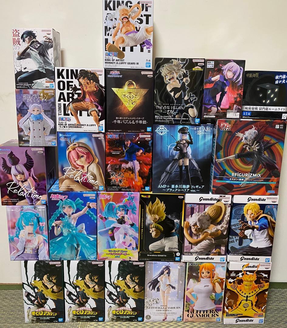 プライズフィギュアまとめ売り　ワンピース　美少女　フリーレン　初音ミク　ヒロアカ