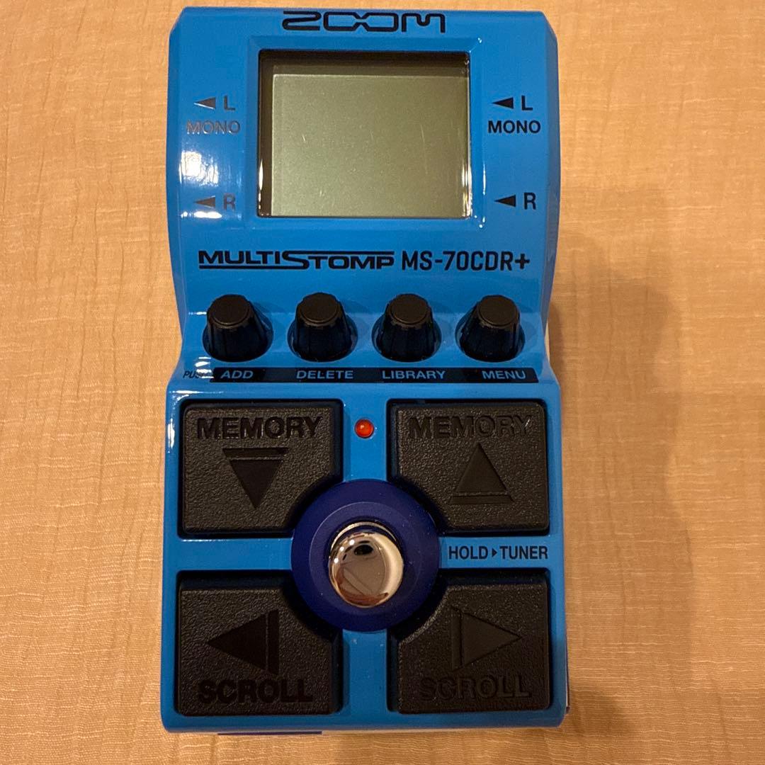 ギター ZOOM MS-70CDR+ MultiStomp