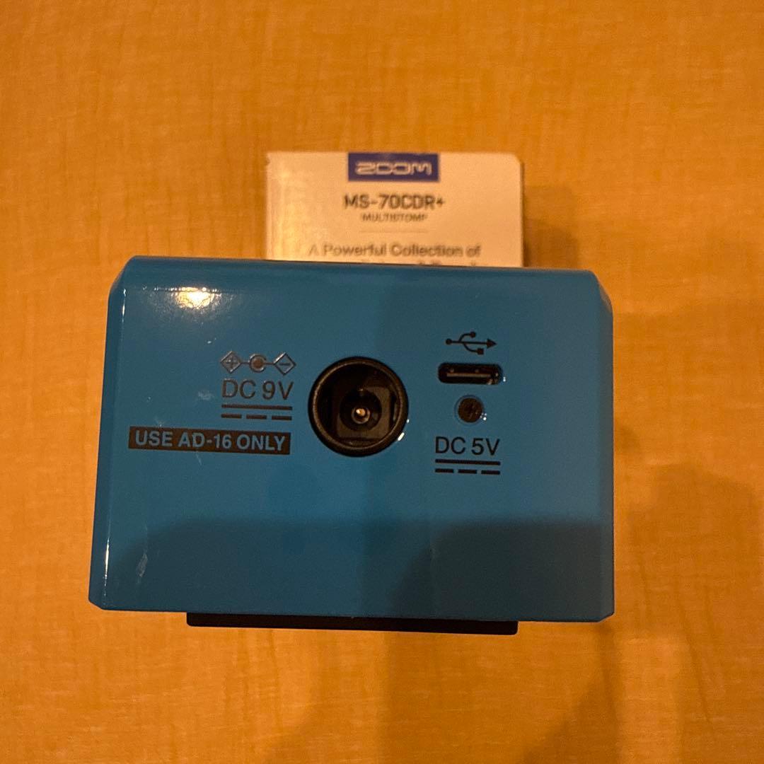 ギター ZOOM MS-70CDR+ MultiStomp