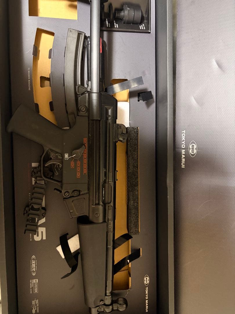 東京マルイ 次世代電動ガン ブラック　mp5a5