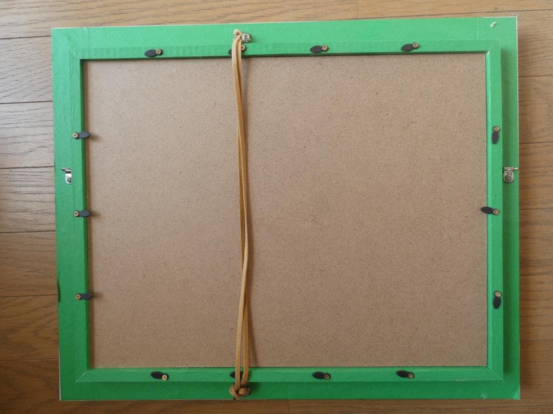 油絵　額付き　東郷青児　【　静がなノラ　】手描き　肉筆 F6