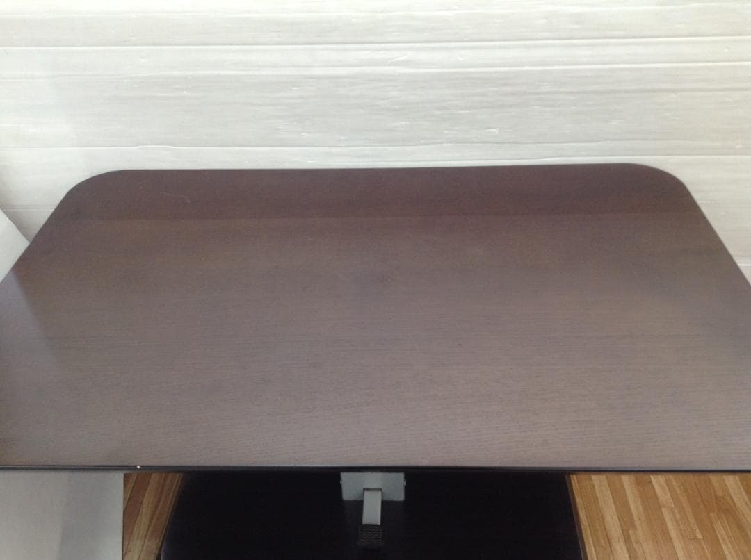 ニトリ 昇降式テーブル ダンパーコラボ 120DT DBR 清掃済み