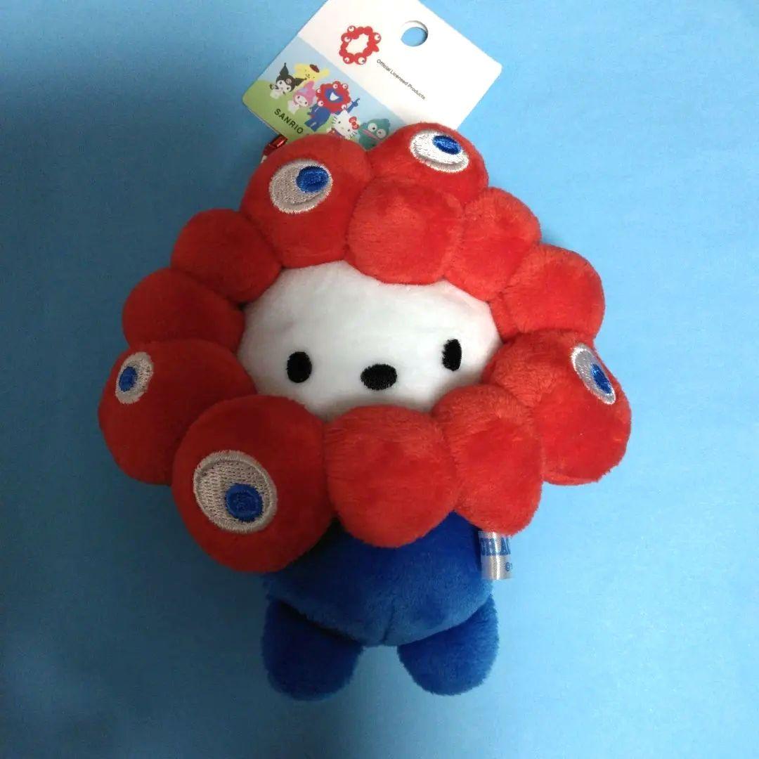 ミャクミャクなりきりぬいぐるみ　ポチャッコ　カラビナ