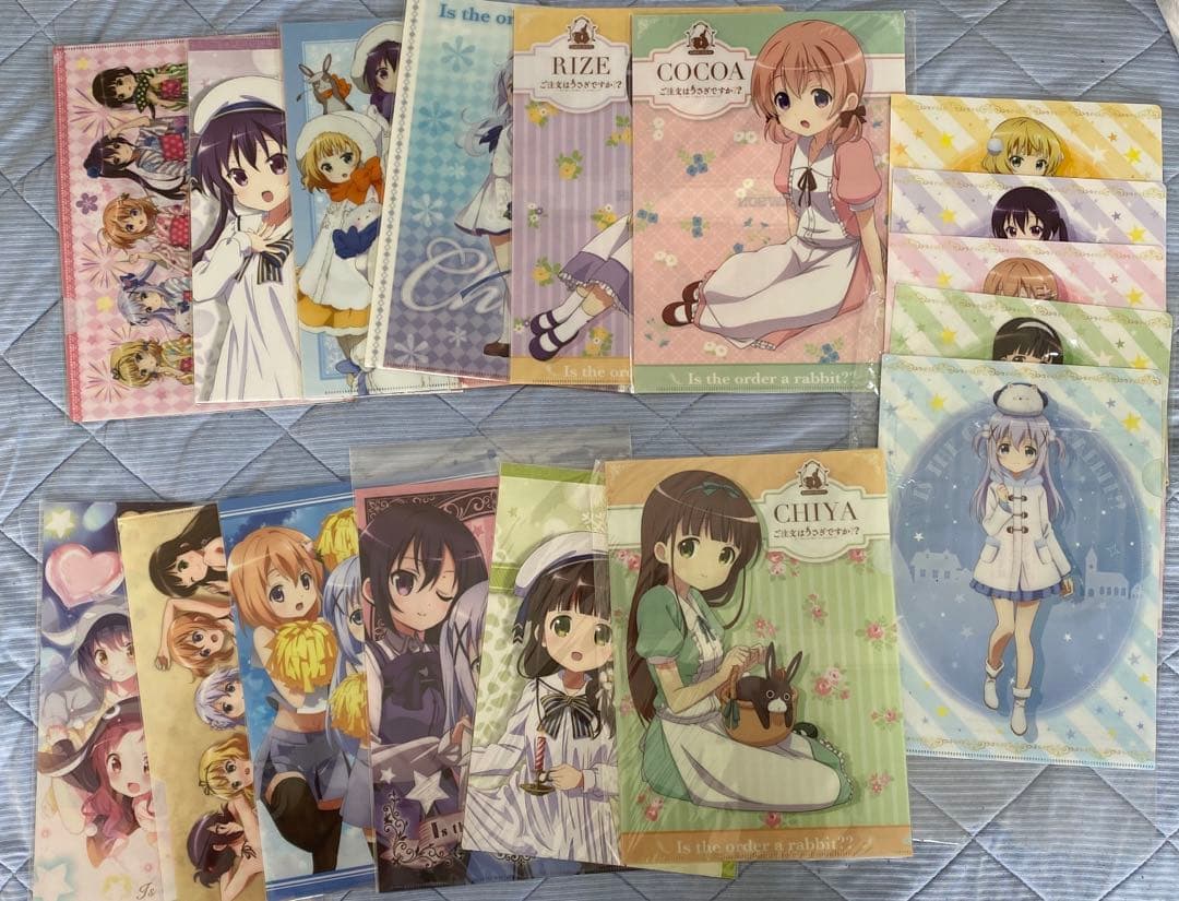 ご注文はうさぎですか　ごちうさ　クリアファイル　大量　グッズ　芳文　くじ　セット