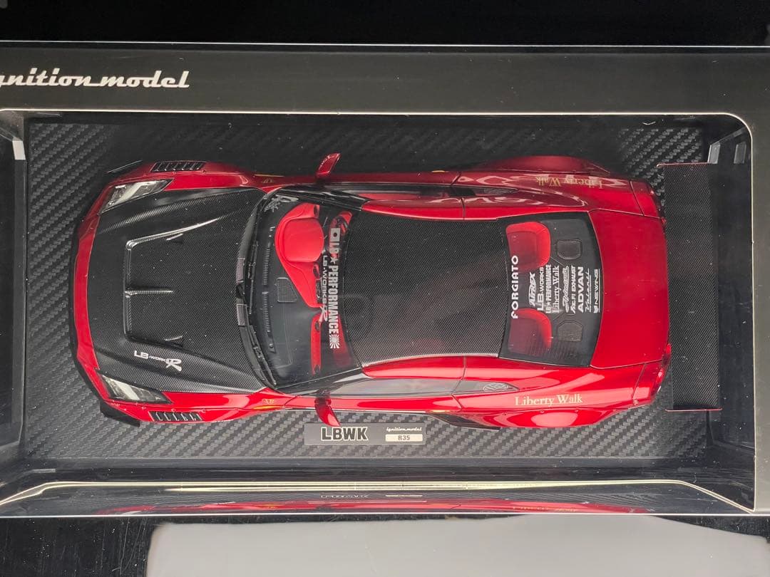 イグニッションモデル 1/18 LB R35 Red
