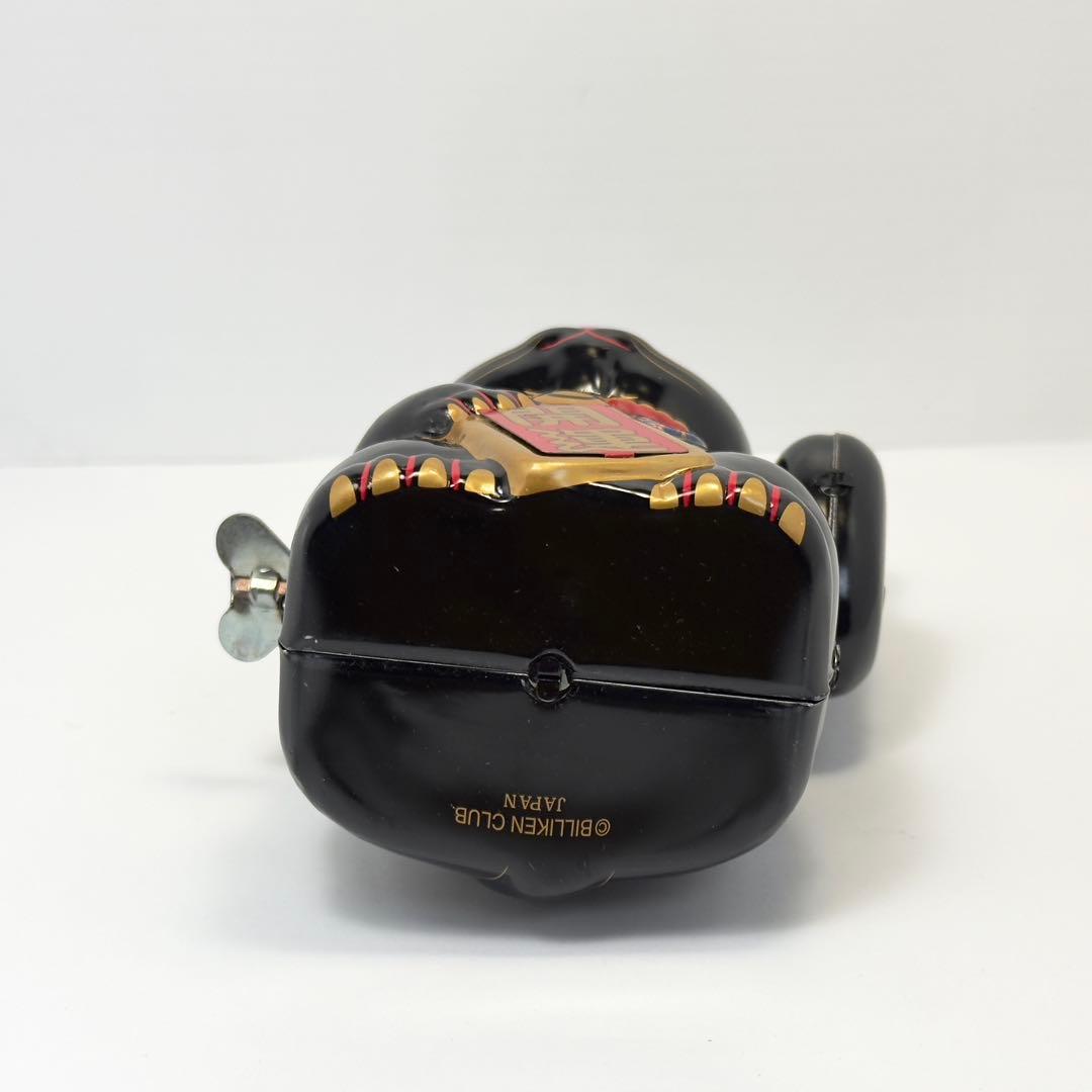 ブリキ製招き猫　ビリケン商会　黒　日本製