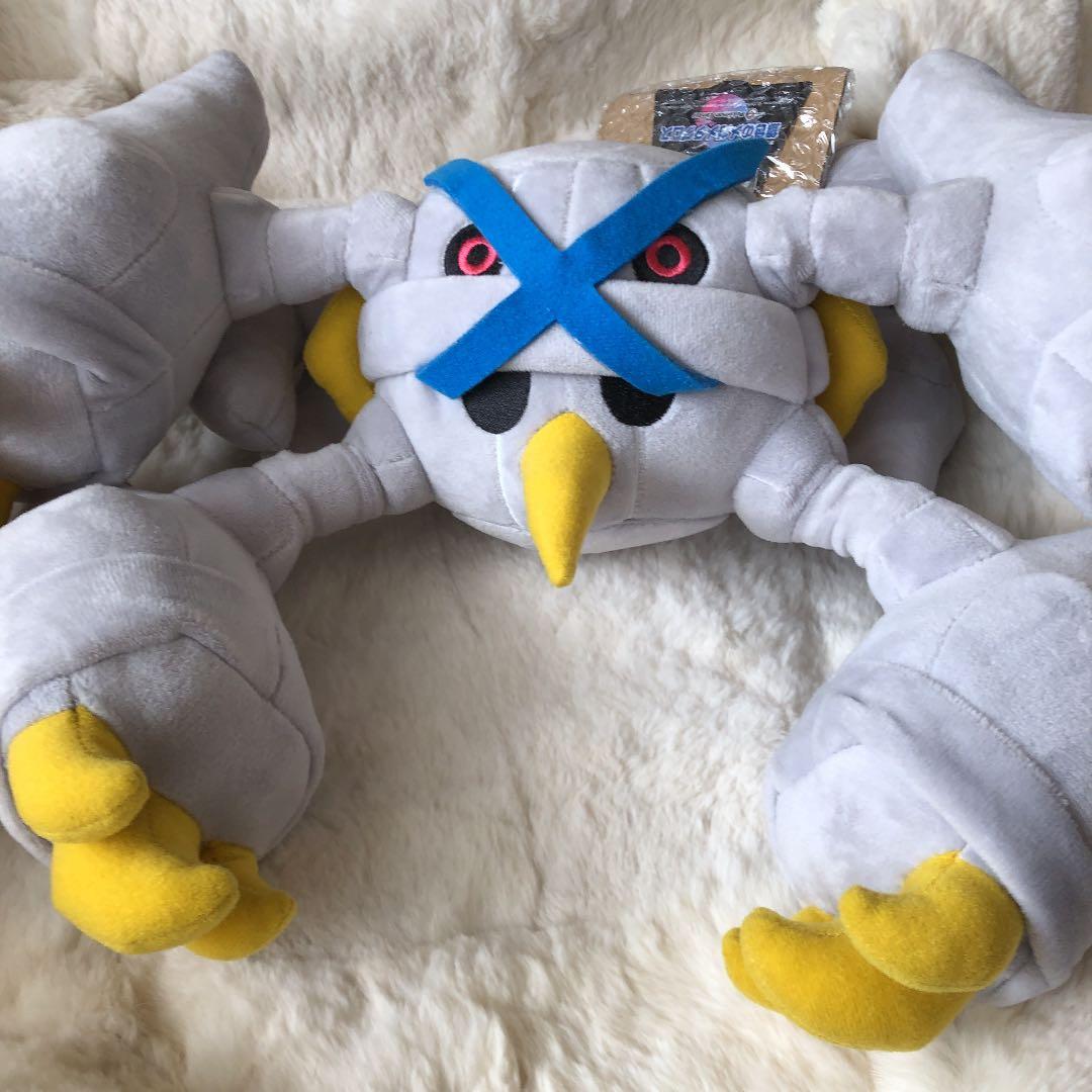 ポケモンセンター　銀色のメガメタグロス　ぬいぐるみ　色違い