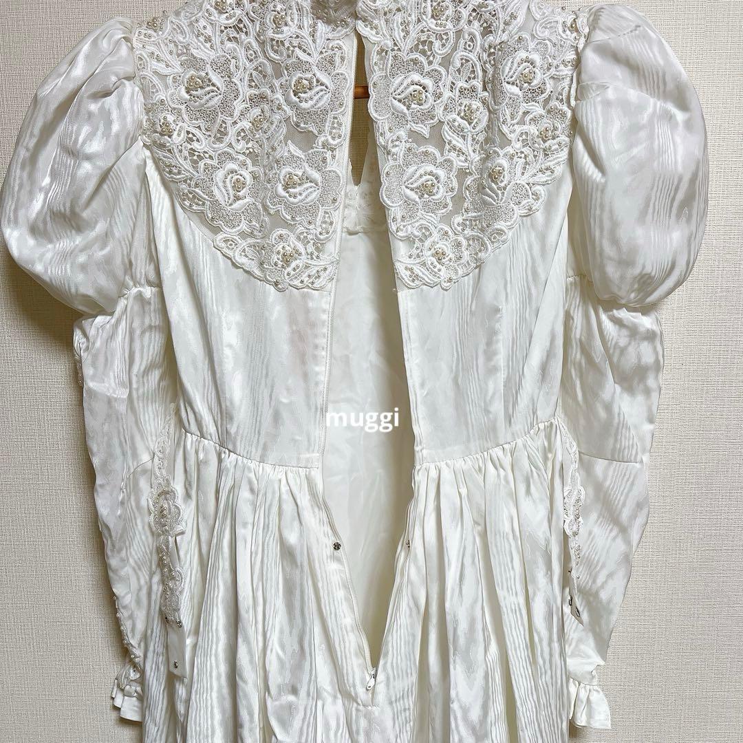 yumi katsura ユミカツラ ウェディングドレス パール パフスリーブ