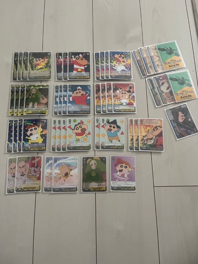 クレヨンしんちゃん ヴァイスシュヴァルツ 魂3門5 デッキ