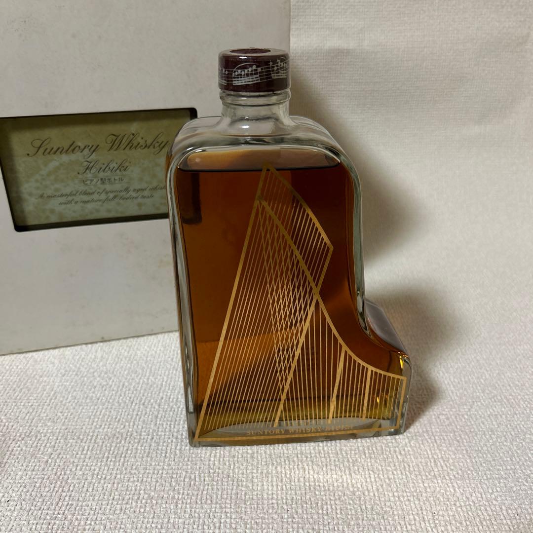 22 サントリーウイスキー　響　ピアノ型ボトル　 オリジナルボックス付き　未開封