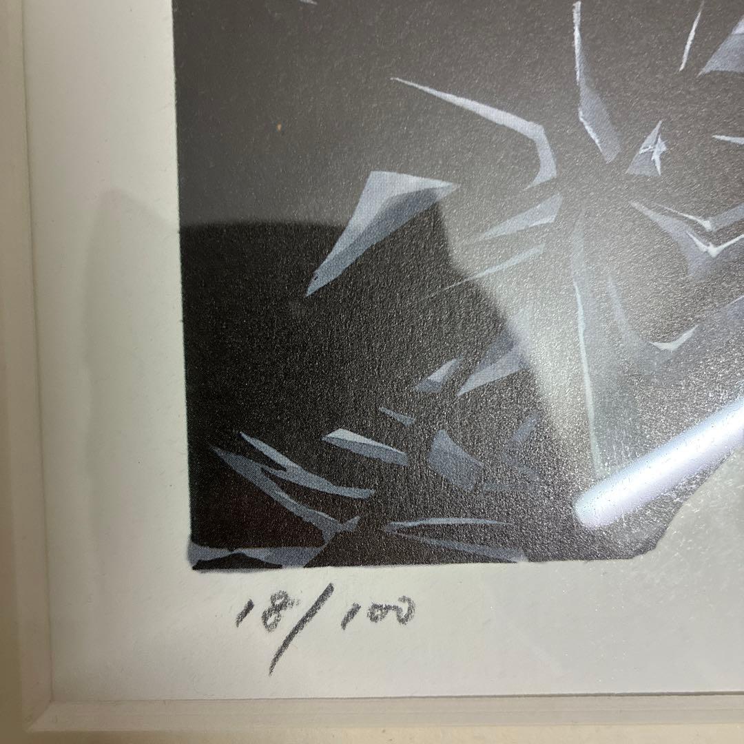 BLEACH シリアルナンバー入り 直筆サイン入り リトグラフ