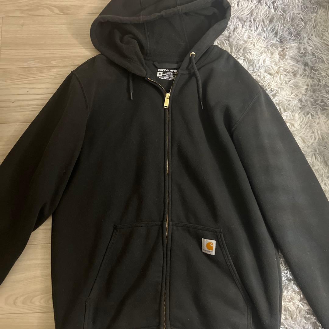 Carhartt ブラック パーカー M ルーズフィット