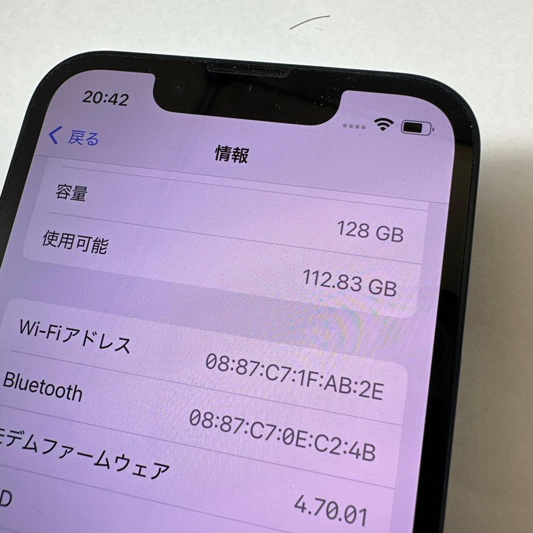 スマートフォン本体 Apple iPhone 13mini MLJC3J/A