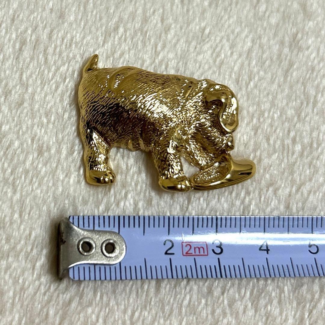 GROSSE グロッセ ワンちゃん 犬 ドッグ dog モチーフ ブローチ