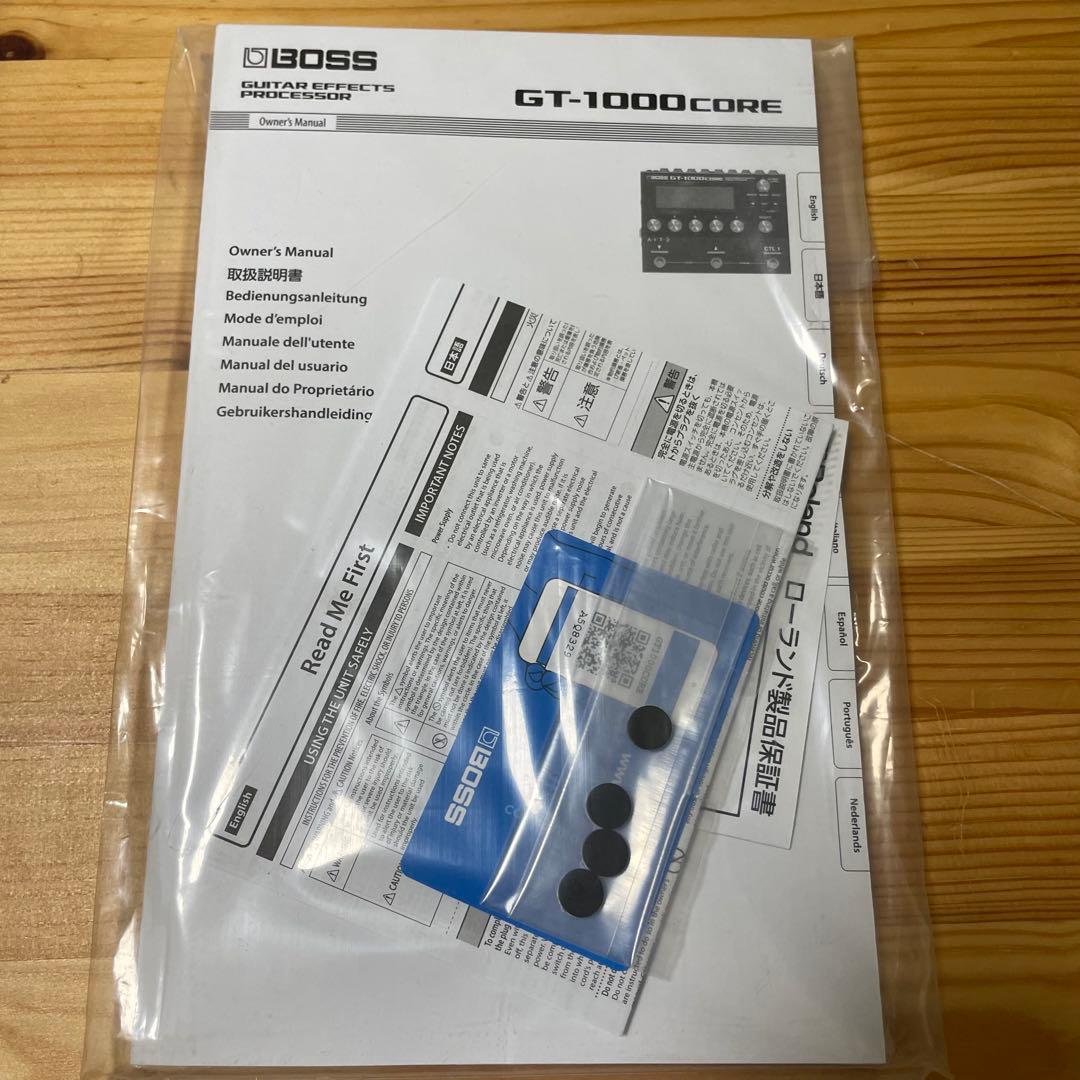 BOSS GT-1000CORE ギターエフェクター　マルチエフェクター