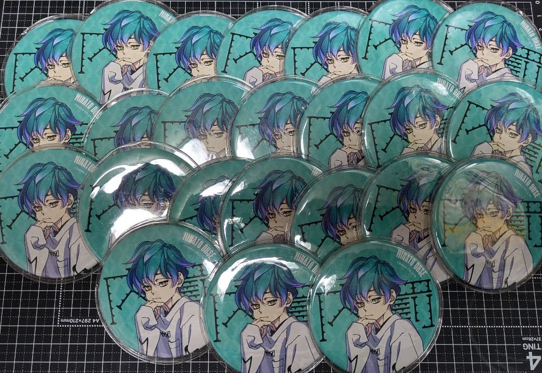 大瀬　缶バッジセット