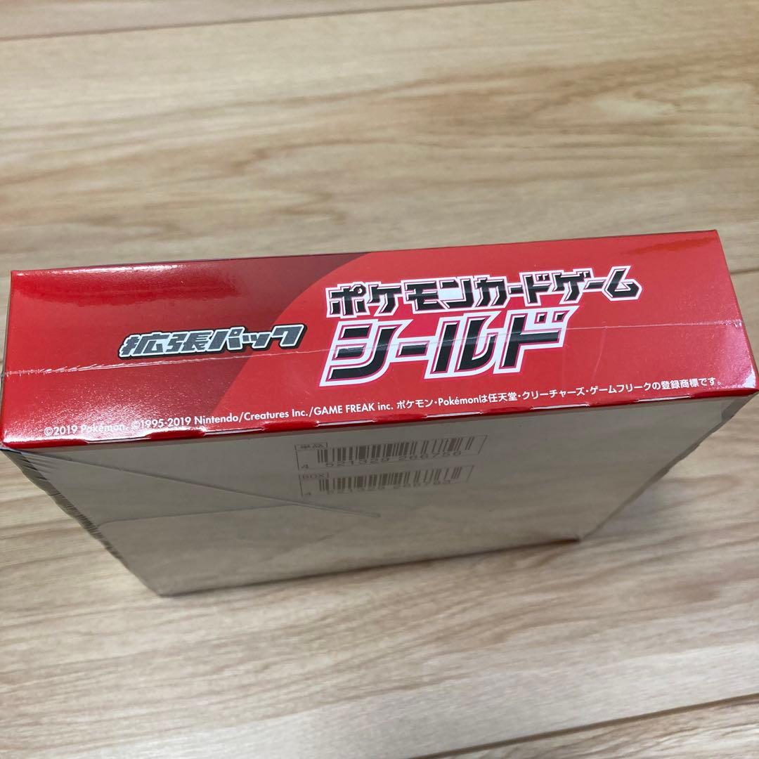 ポケモンカードゲーム　ソード&シールド　拡張パック　シールド　ボックス　box
