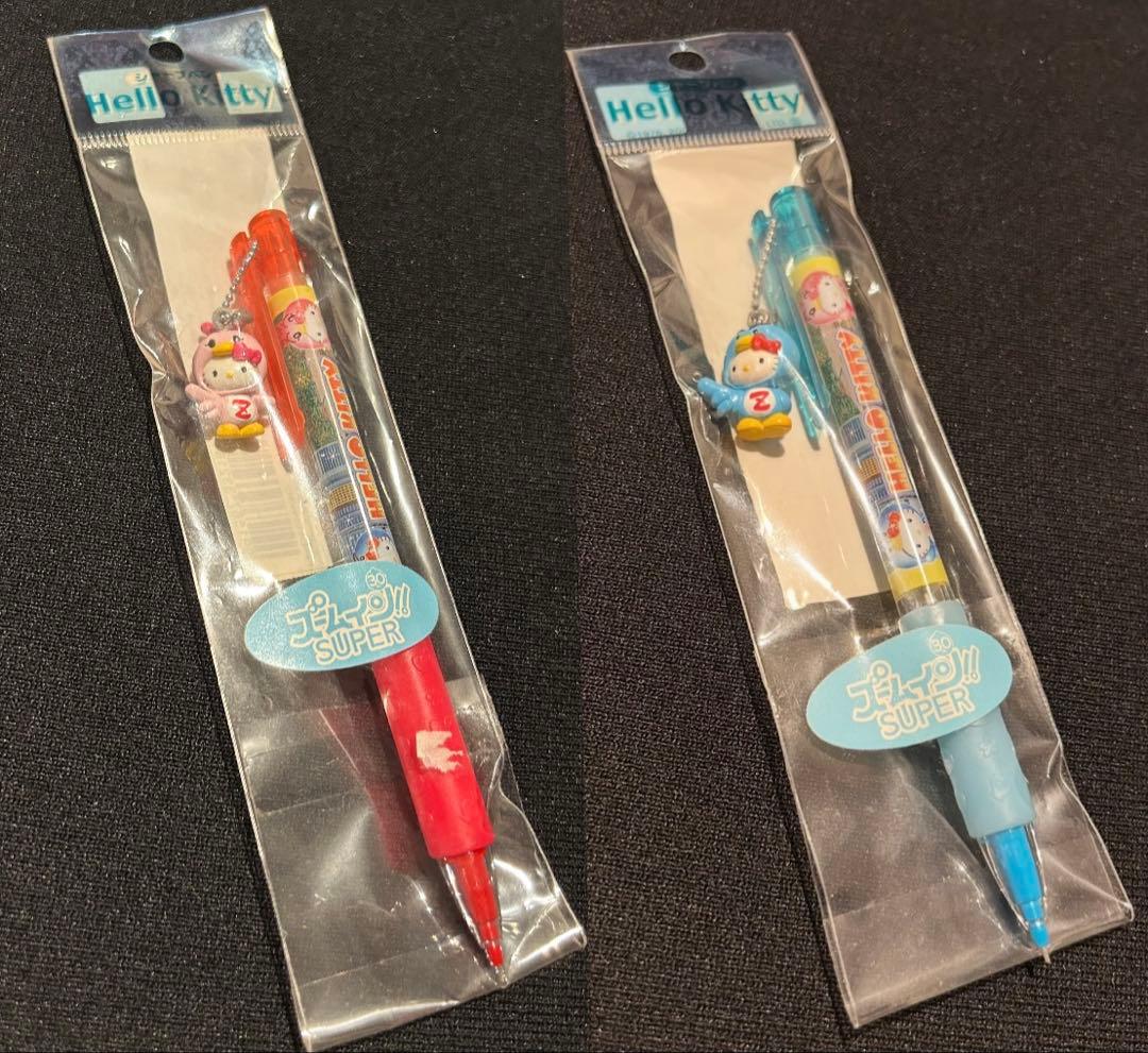 ご当地キティシャープペンシル 2本セット　ズームイン‼︎