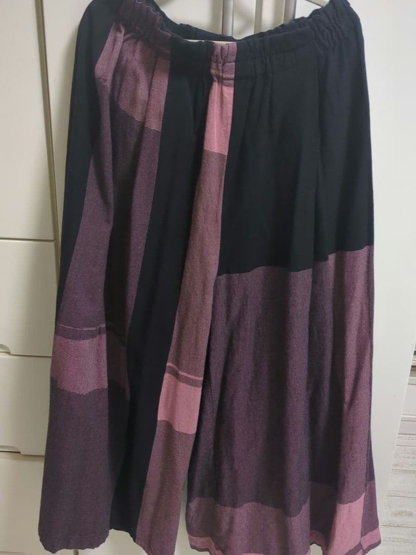 タマキニイメ ワイドパンツロング コットン100%