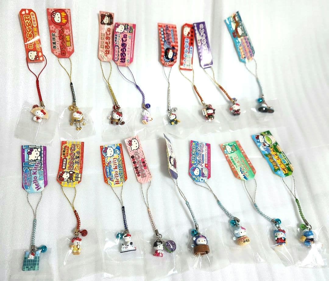 ご当地ハローキティ 根付けストラップ 81点セット