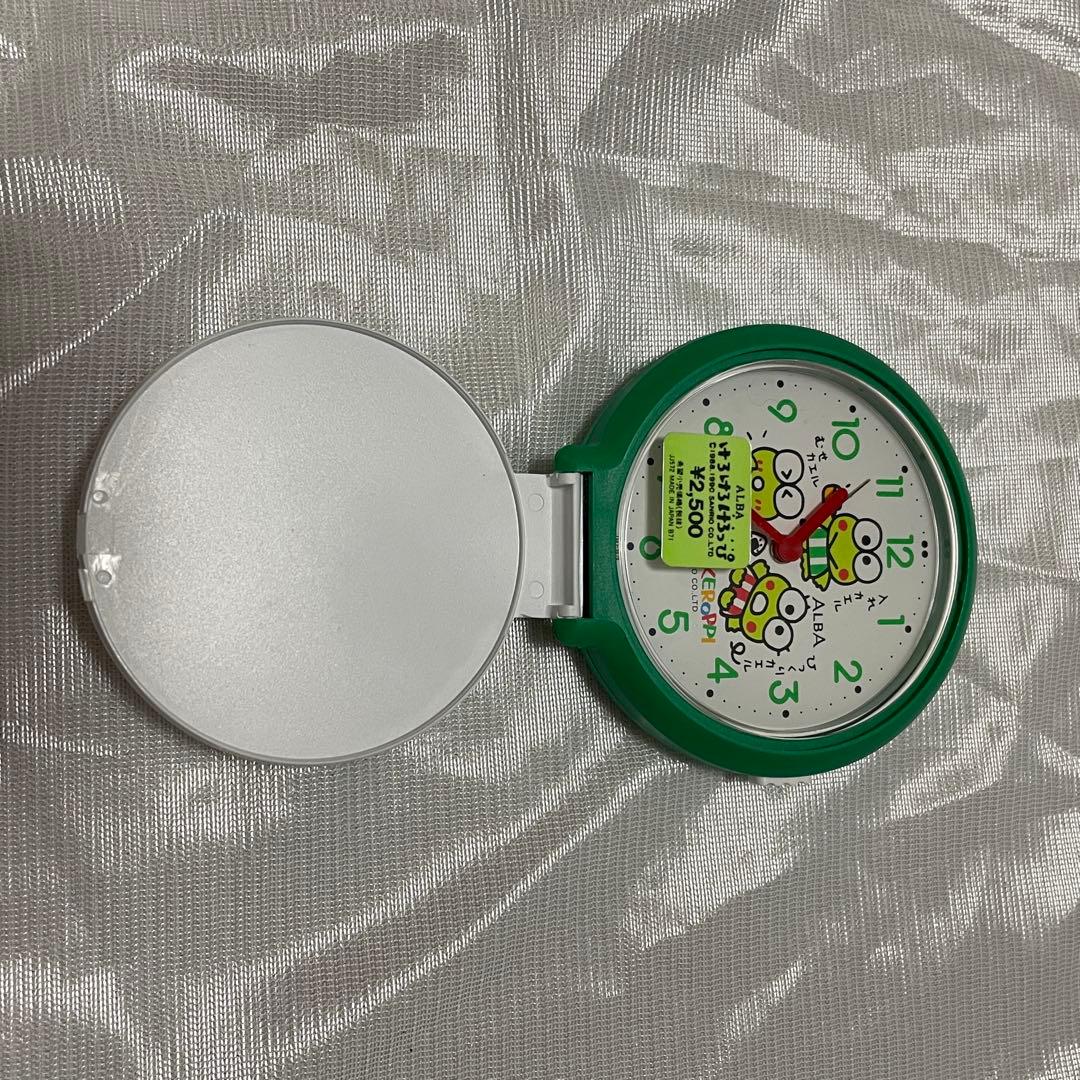 極美品 けろけろけろっぴ サンリオ 旧ロゴ 希少 ヴィンテージ 折りたたみ時計