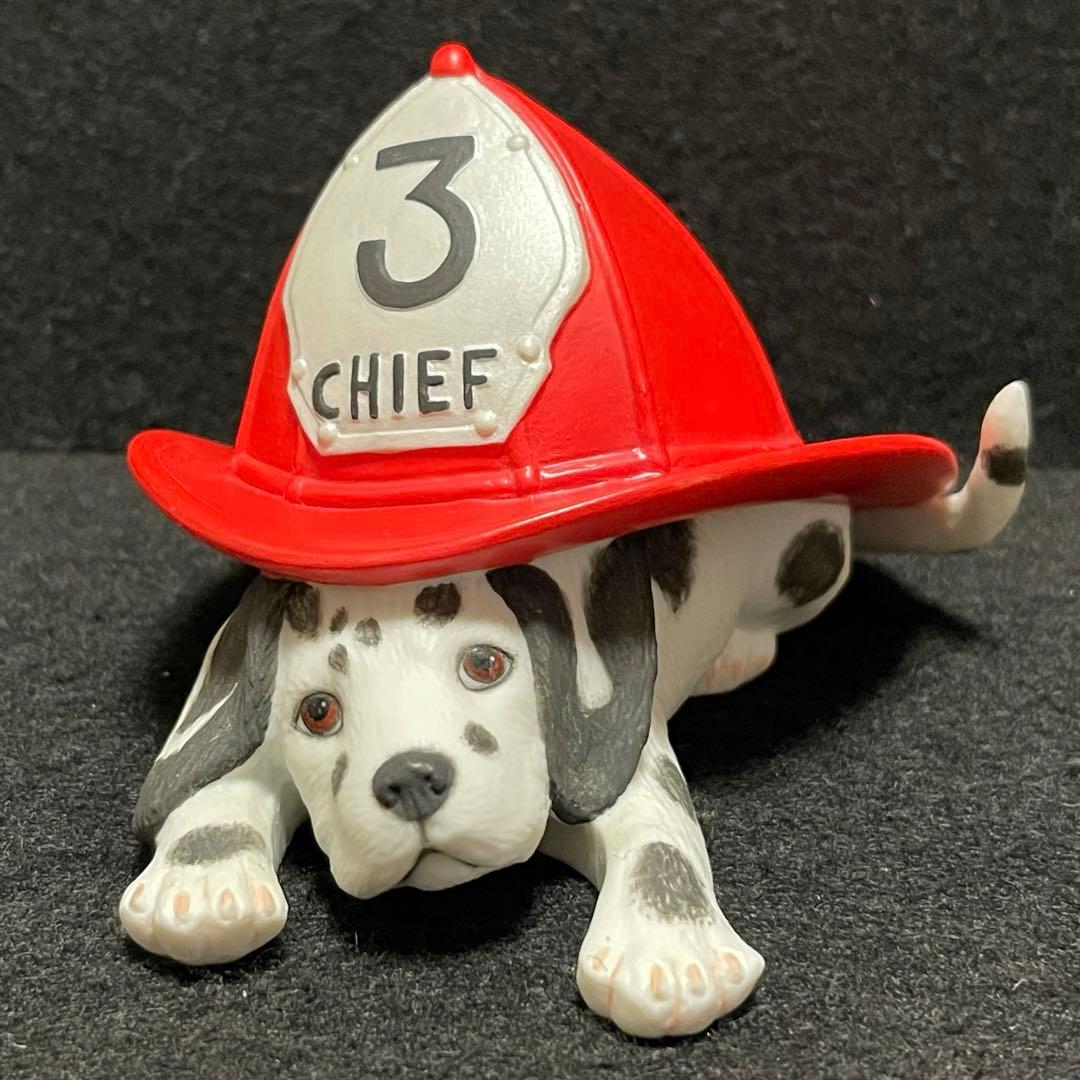 1993年ダルメシアンの子犬　陶器製　置物2個セット