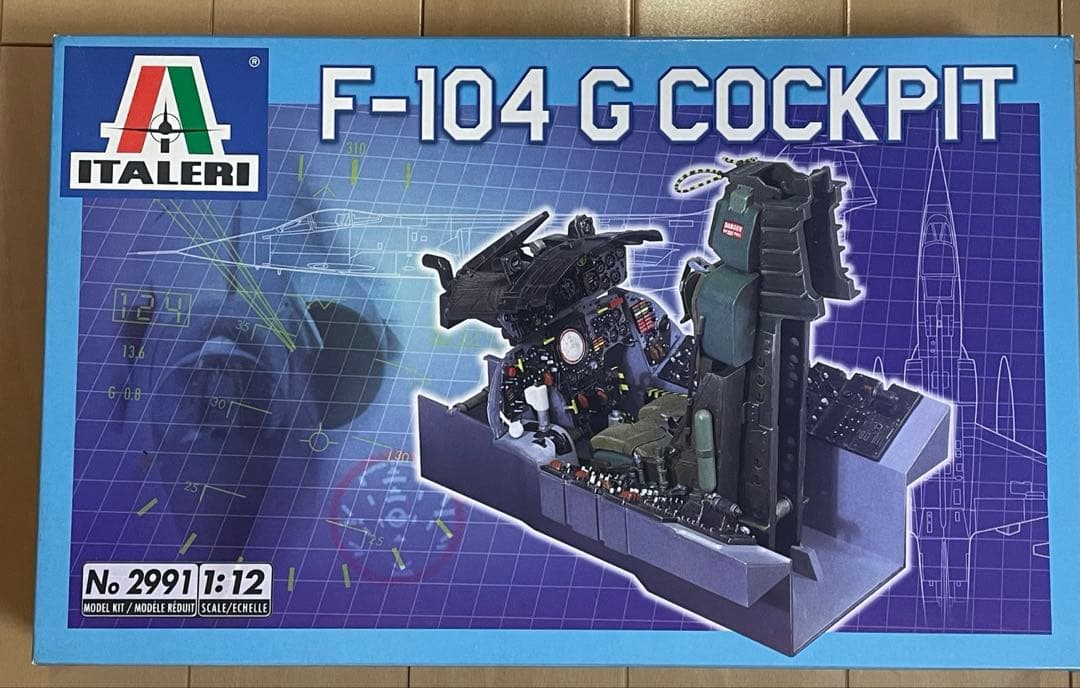 ITALERI F-104 G COCKPIT 1/12 イタレリ