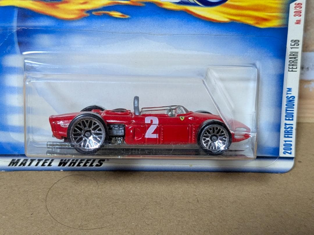 Hot Wheels Ferrari 156 ミニカー 赤