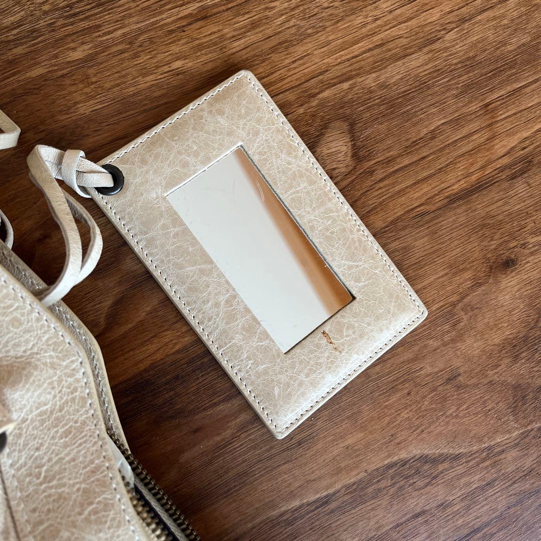 バレンシアガ シティ ベージュ 正規品 保証書あり 付属品完備