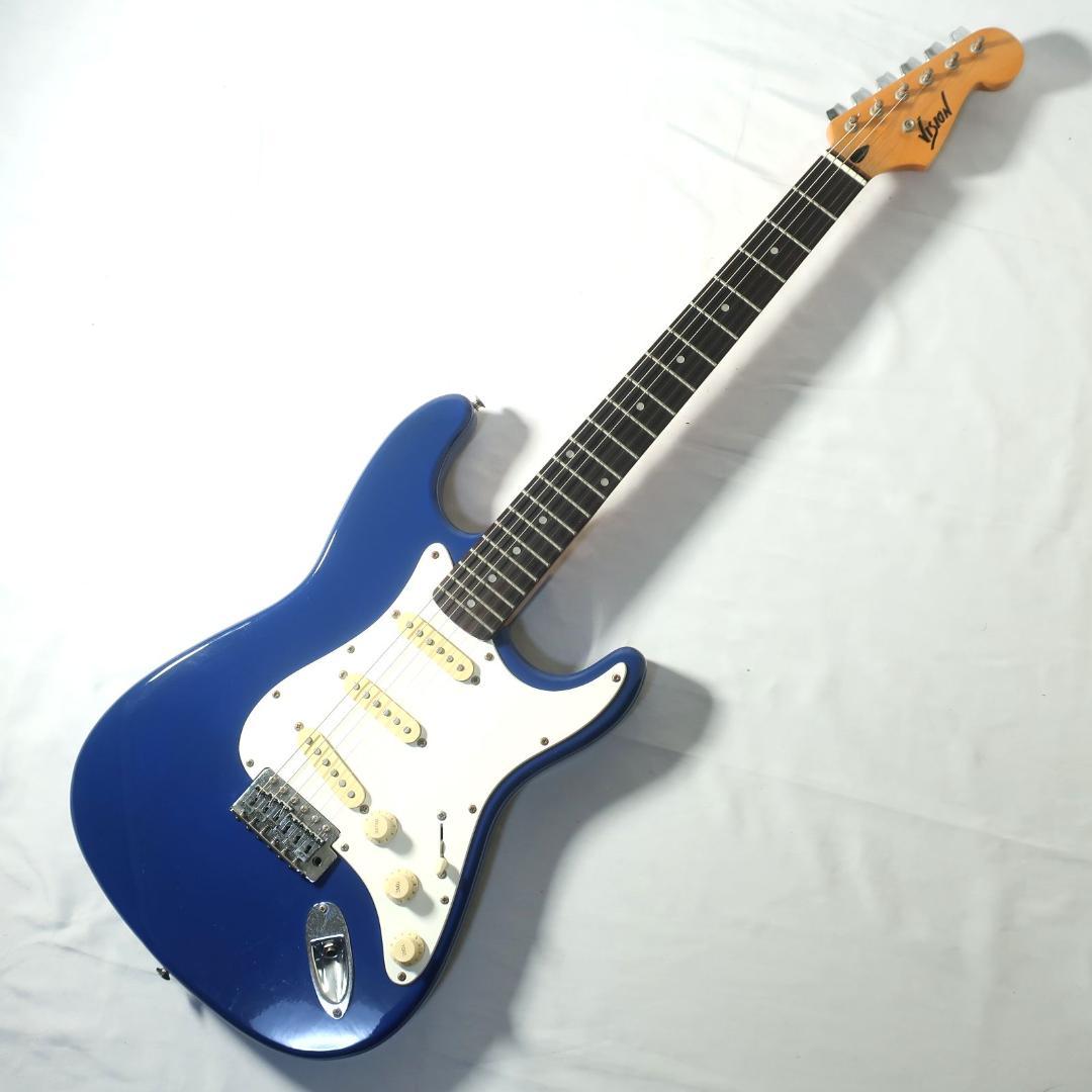 Vision ストラトキャスタータイプ エレキギター ブルー