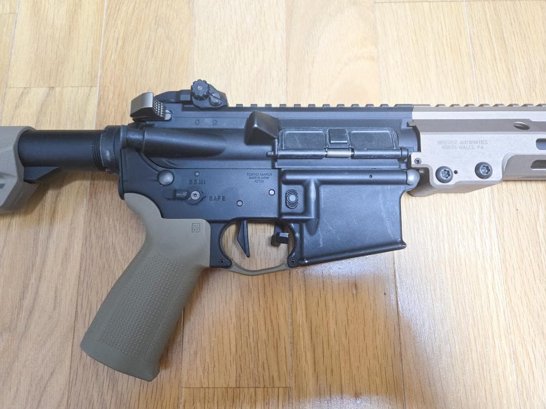 東京マルイ　MWS M4A1 カスタム品　Geissele MK16 9.3”