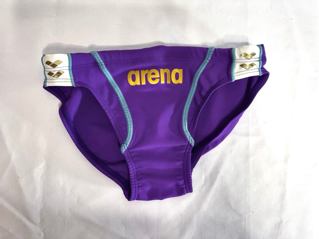 arena 競泳水着 紫色 Mサイズ　競パン