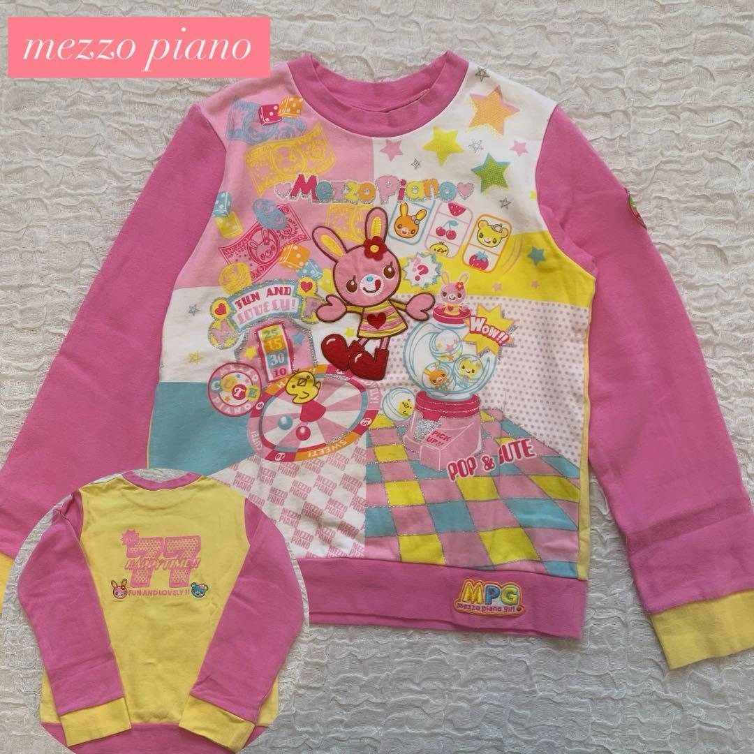 希少！メゾピアノ　ミミポポちゃん　トレーナー　ロンT 135