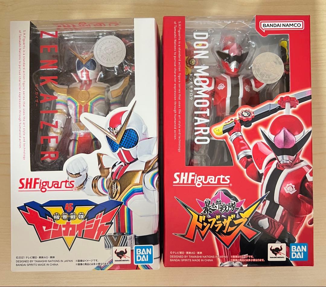 S.H.Figuarts ゼンカイザー＆ドンモモタロウ 2点セット