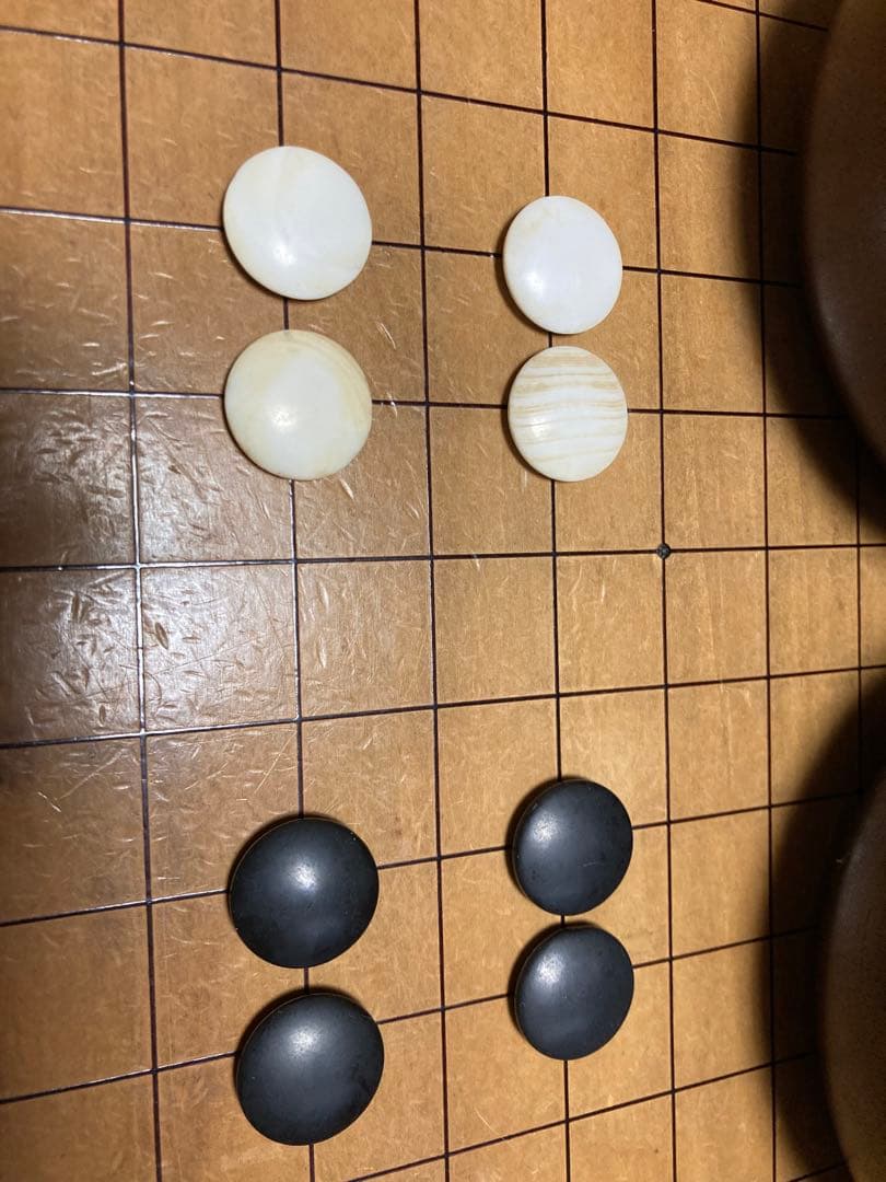 囲碁セット1式　(碁盤脚付ヘソ付・碁石・碁盤カバー)
