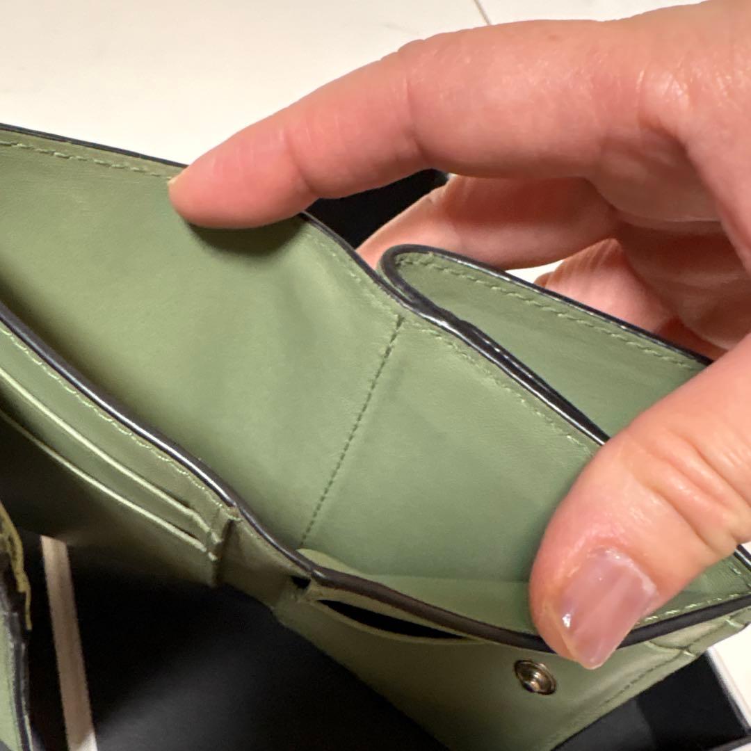 LOEWE ANAGRAM TRIFOLD W ROSEMARY 三つ折り財布