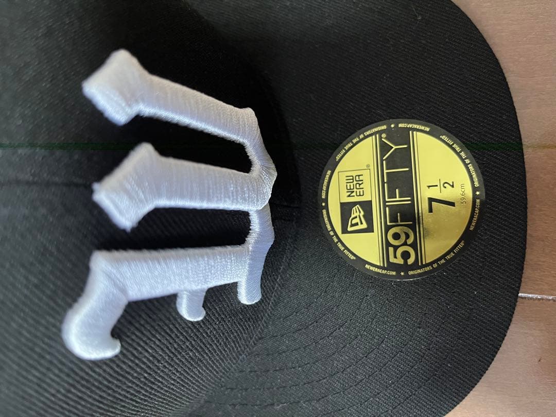 Wacko Maria ブラック ベースボールキャップ 7 1/2