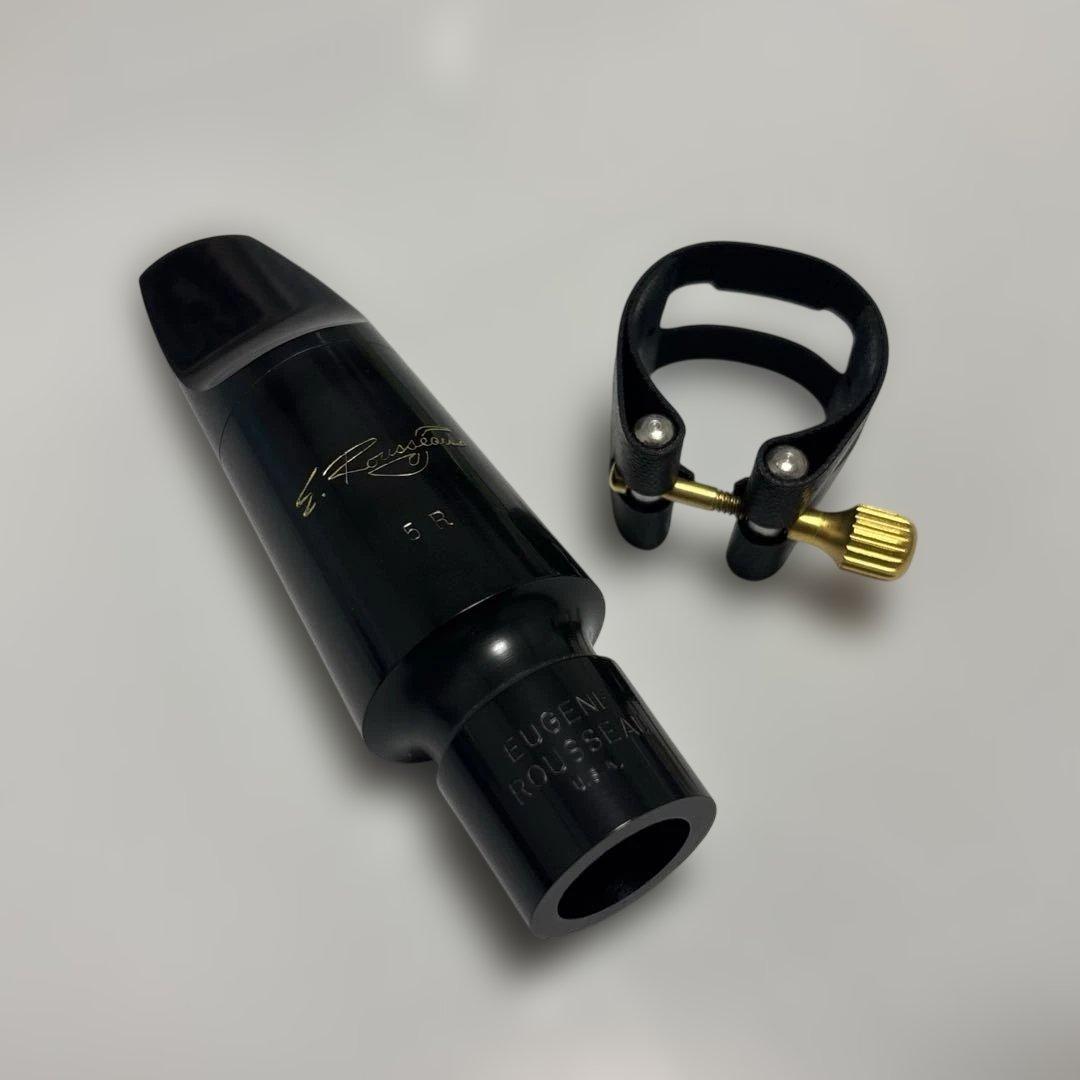 ルソー バリトンサックスマウスピース 5R リガチャーキャップ付き