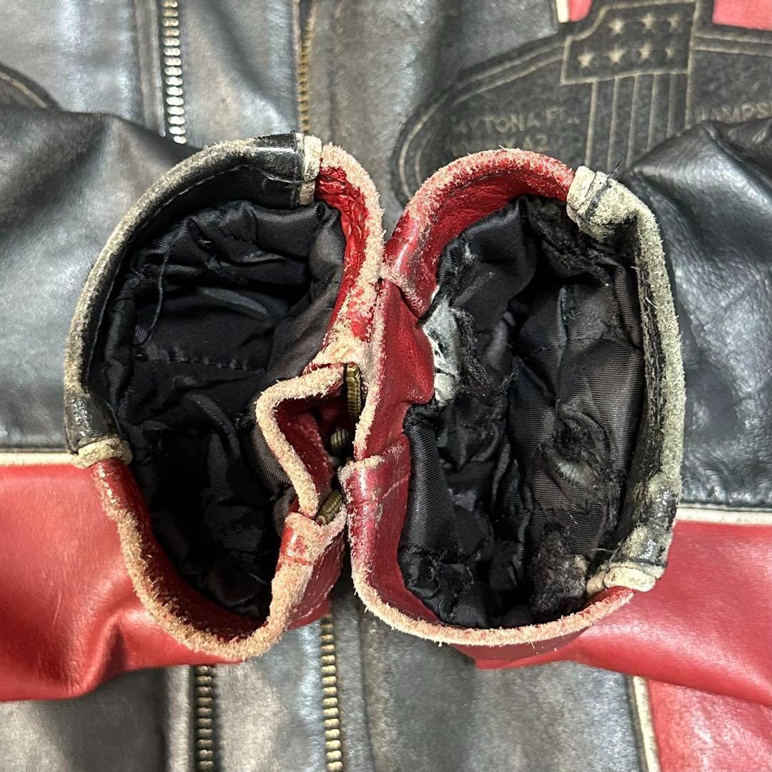 ⭐️90s⭐️HARLEY DAVIDSON ライダースジャケット　ヴィンテージ