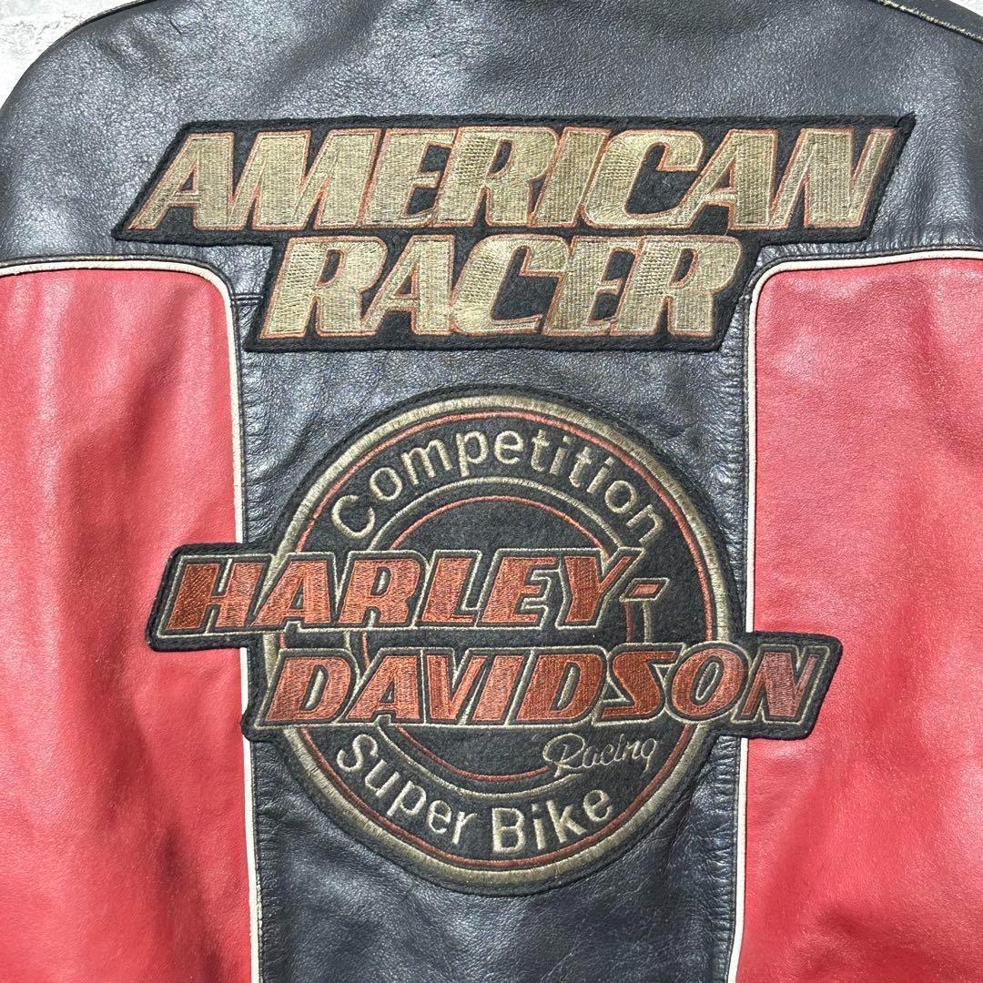 ⭐️90s⭐️HARLEY DAVIDSON ライダースジャケット　ヴィンテージ