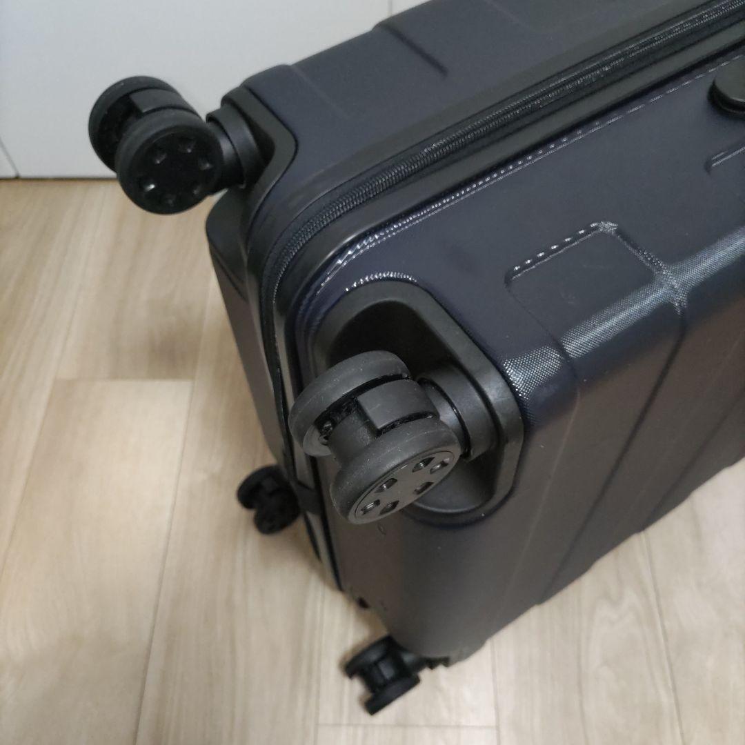 無印ストッパー付きハードキャリー６２Ｌ