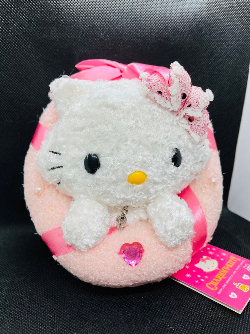 【新品未使用】チャーミーキティ　クリスマスリース　ぬいぐるみ　レトロ