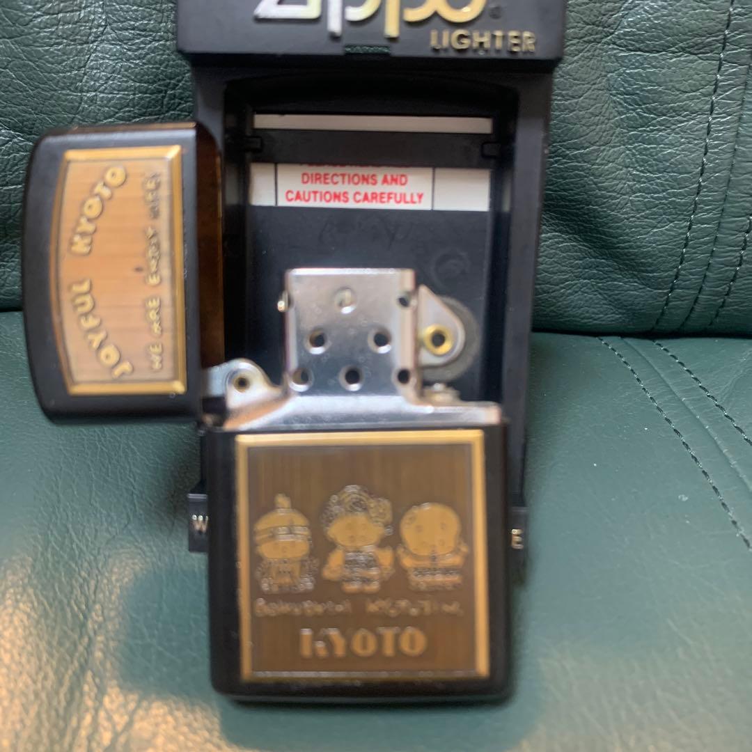 ZIPPOライター　KYOTO刻印